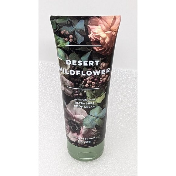 Bath & Body Works Desert Wildflower Ultra Shea Body Cream 24-Hr Moisture 8 Oz